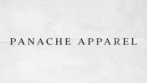 Logo for Panache Apparel in black 